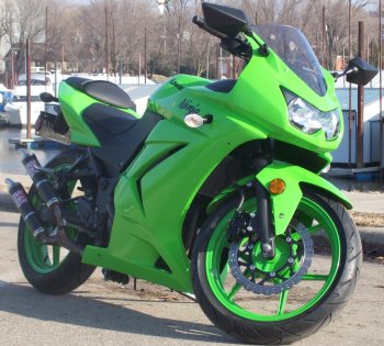 Powder coated Ninja 250r Rims